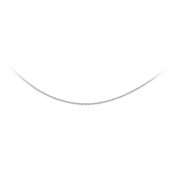 Anker Weißgold Kette