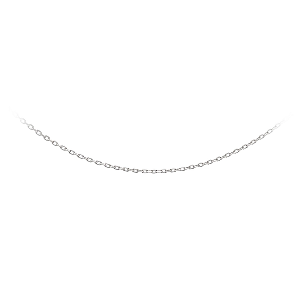 Anker Weißgold Kette