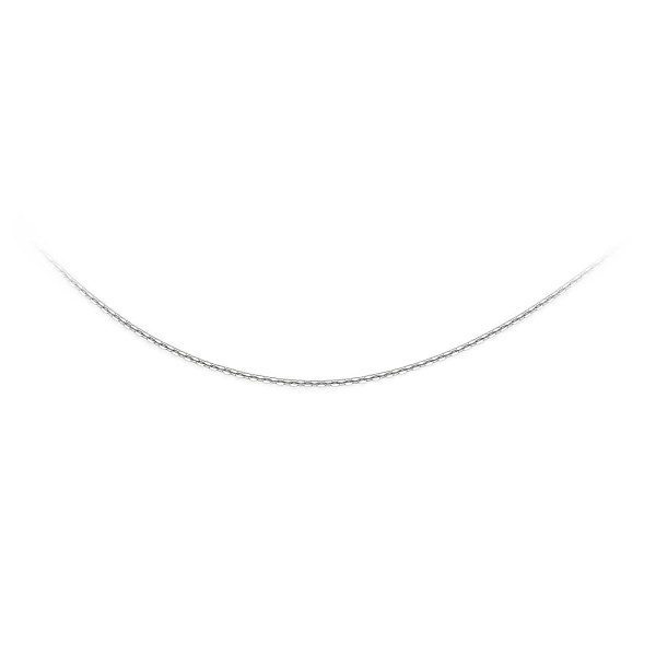 Anker Weißgold Kette