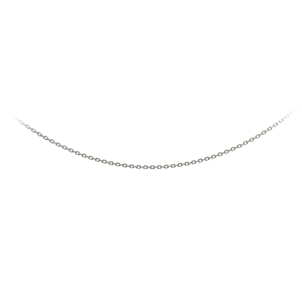 Anker Weißgold Kette