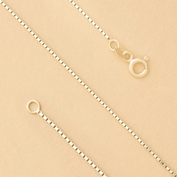 Goldene Kette Würfel - Würfel
