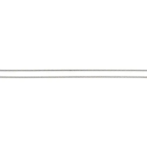 Weißgold Fuchsschwanz Kette