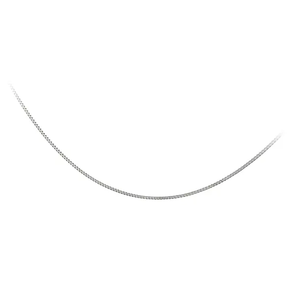 Kettenwürfel - Weißgold-Würfel