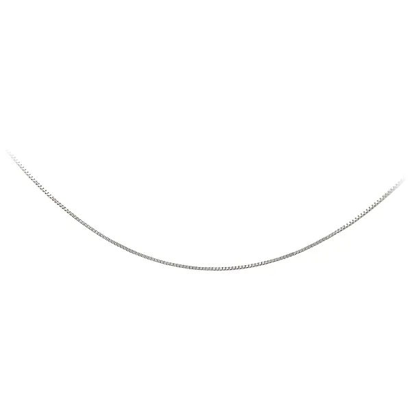 Kettenwürfel - Weißgold-Würfel