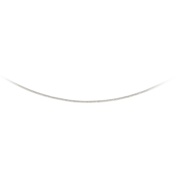 Kette Würfel - Weißgold Koskta
