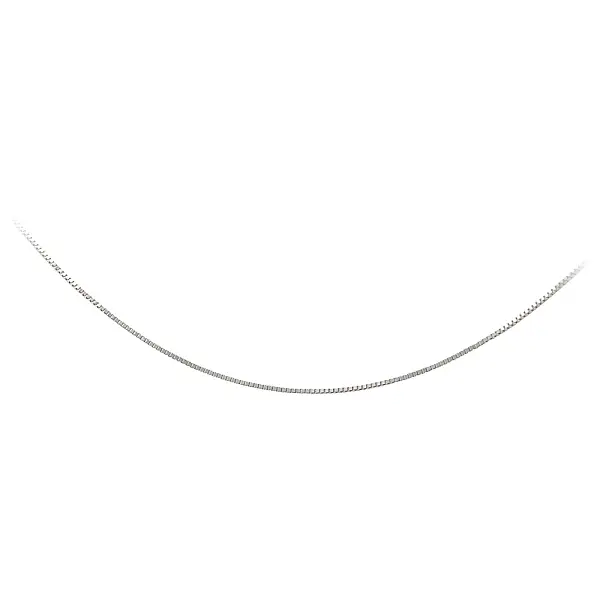 Kette Würfel - Weißgold Koskta