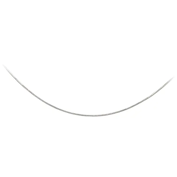 Kettenwürfel - Weißgold-Würfel