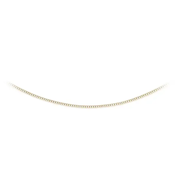 Goldene Kette Würfel - Würfel