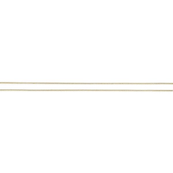 Goldene Kette Würfel - Würfel