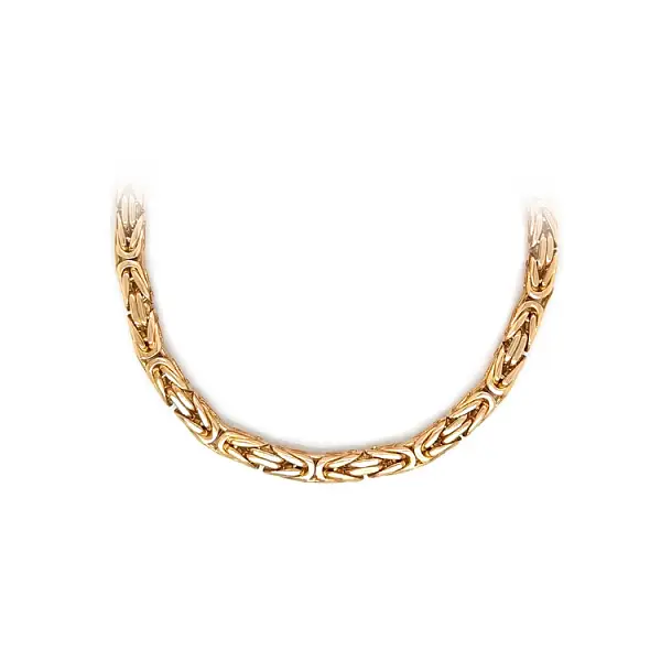 Gold Herrenkette Königliche Bindung