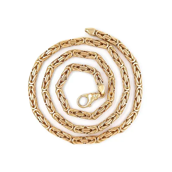 Gold Herrenkette Königliche Bindung