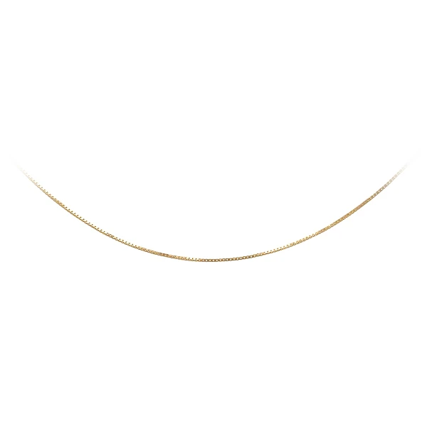 Goldene Kette Würfel - Würfel