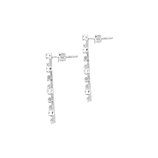 Goldohrringe mit Zirkonen