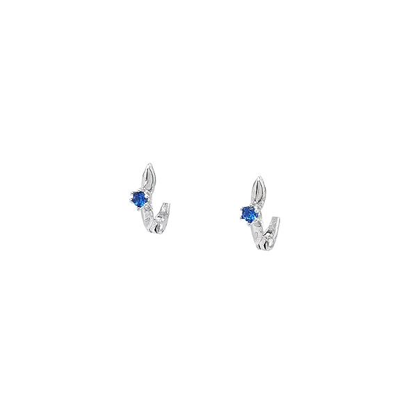 Weißgold-Ohrringe mit Saphir - Die Magie des blauen Edelsteins