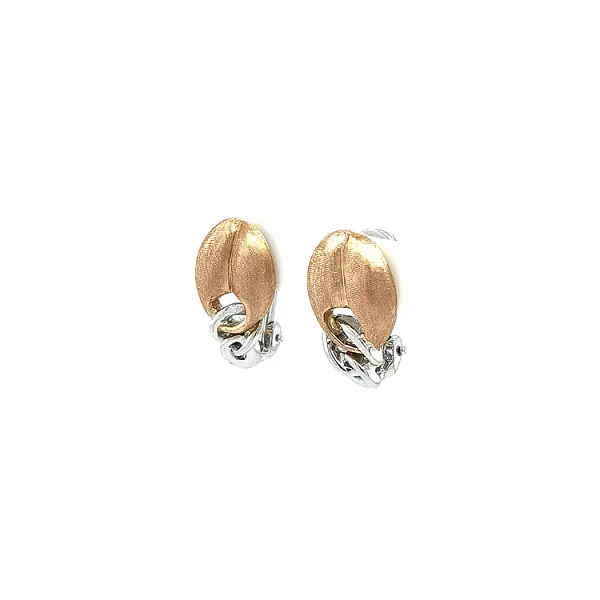 Ohrringe aus Kombinationsgold