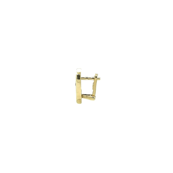 Gold-Ohrringe mit Zirkonen