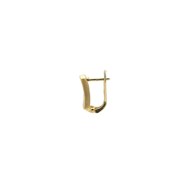 Gold-Ohrringe mit Zirkonen