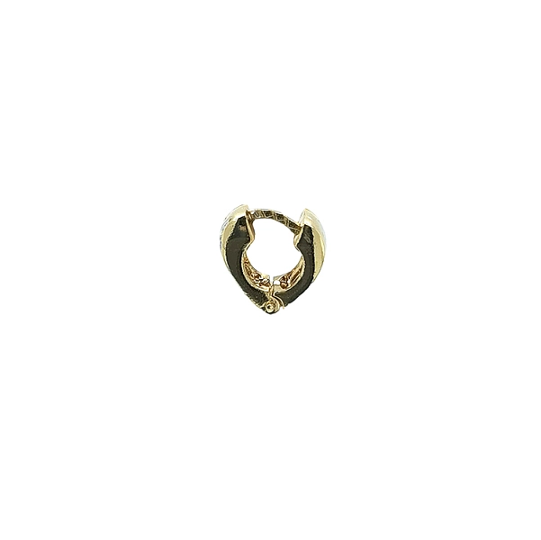 Gold-Ohrringe mit Zirkonen