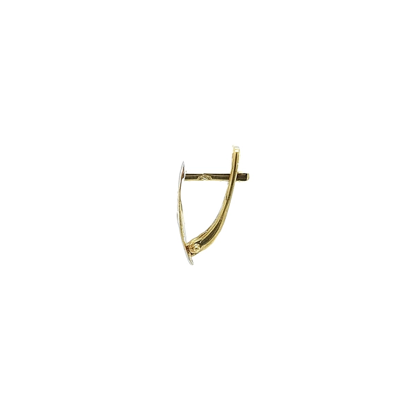 Gold-Ohrringe aus Kombinationsgold