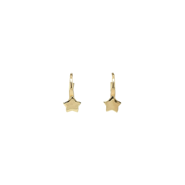Gold-Ohrringe Sterne