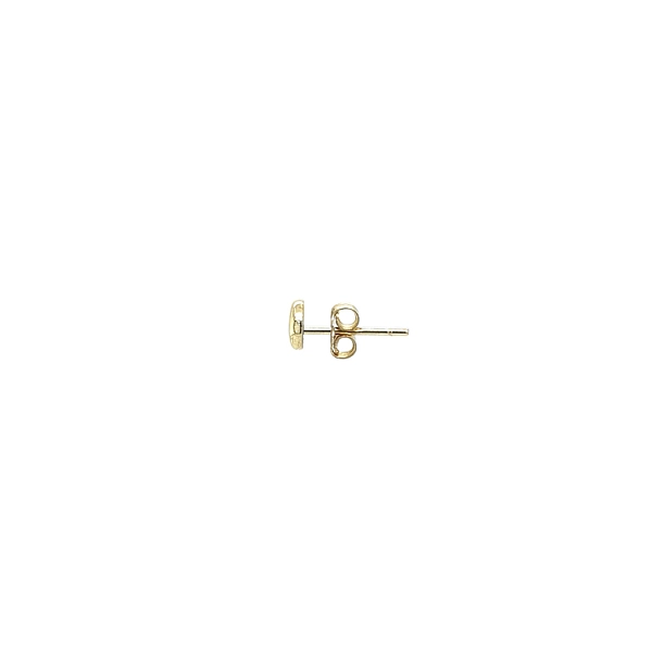 Gold-Pecek-Ohrringe Mond
