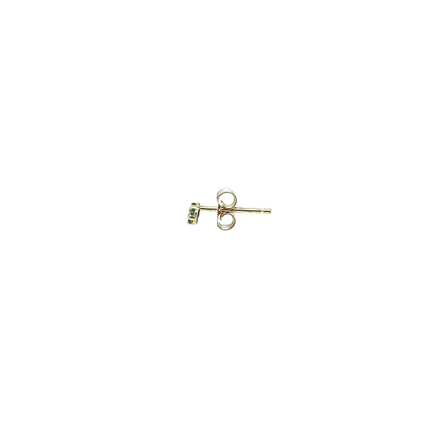 Goldohrringe mit Smaragden