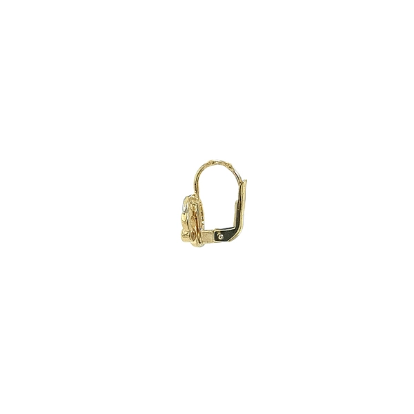 Ohrringe mit Zirkonen in Gold