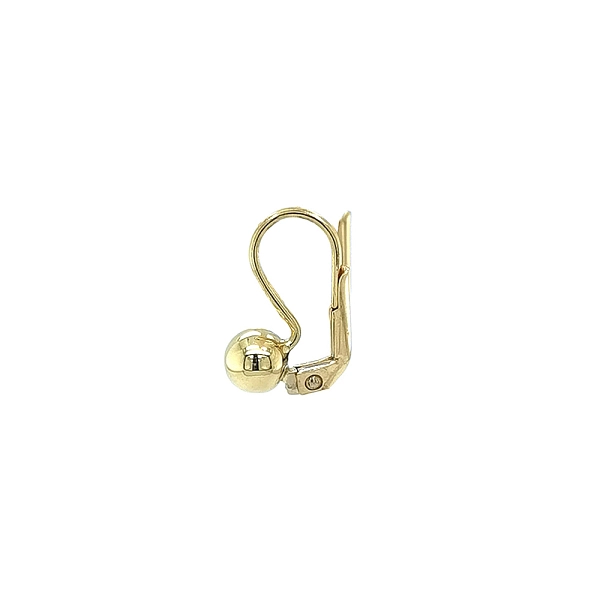Gold-Ohrringe Perlen