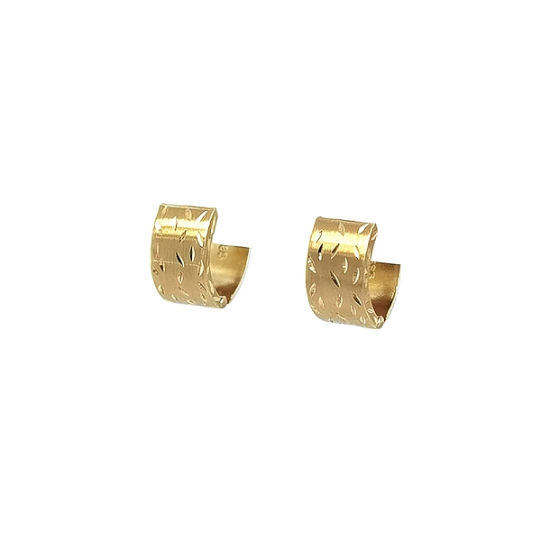 Gold Runde Ohrringe