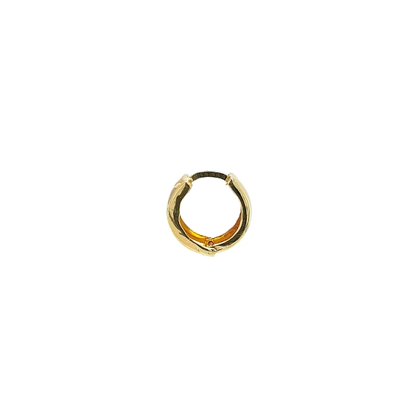 Gold Runde Ohrringe