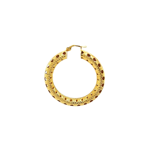 Gold Runde Ohrringe