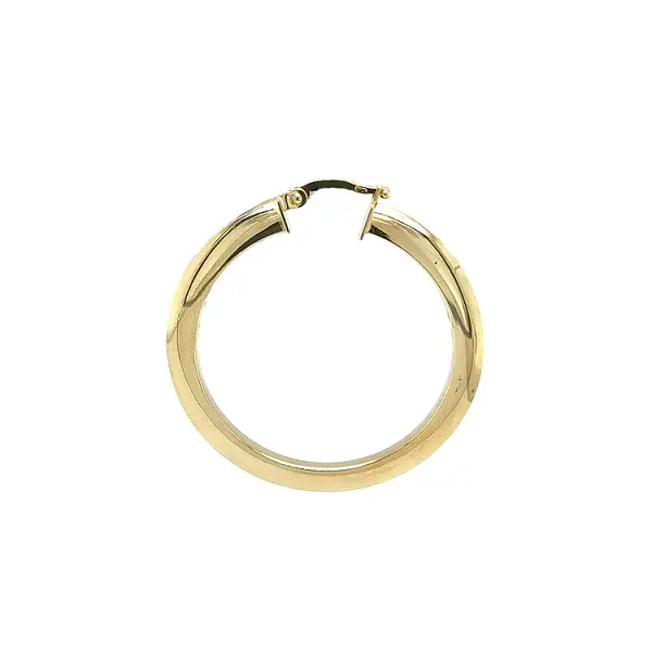 Gold Runde Ohrringe