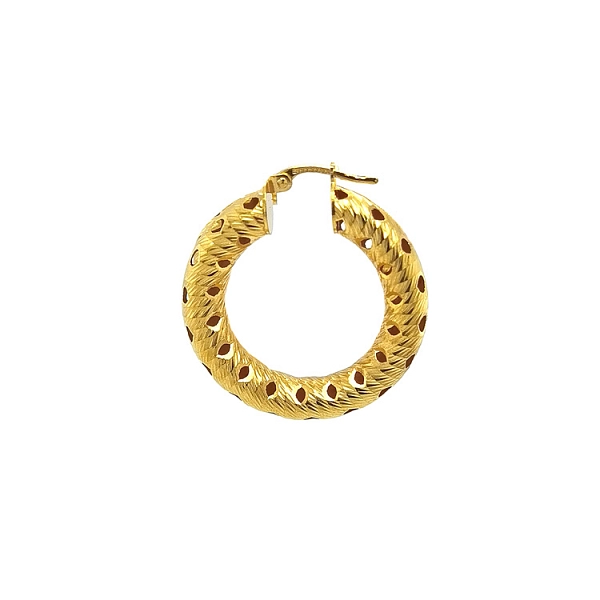 Gold Runde Ohrringe