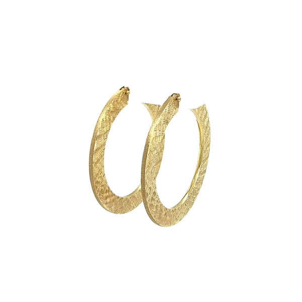 Gold Runde Ohrringe