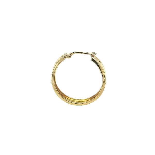 Gold Runde Ohrringe