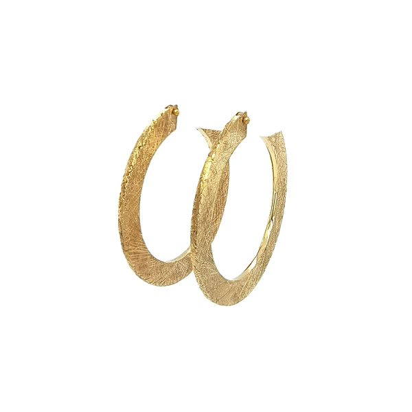 Gold Runde Ohrringe