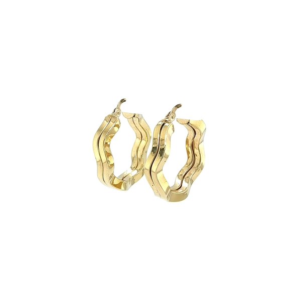 Gold Runde Ohrringe