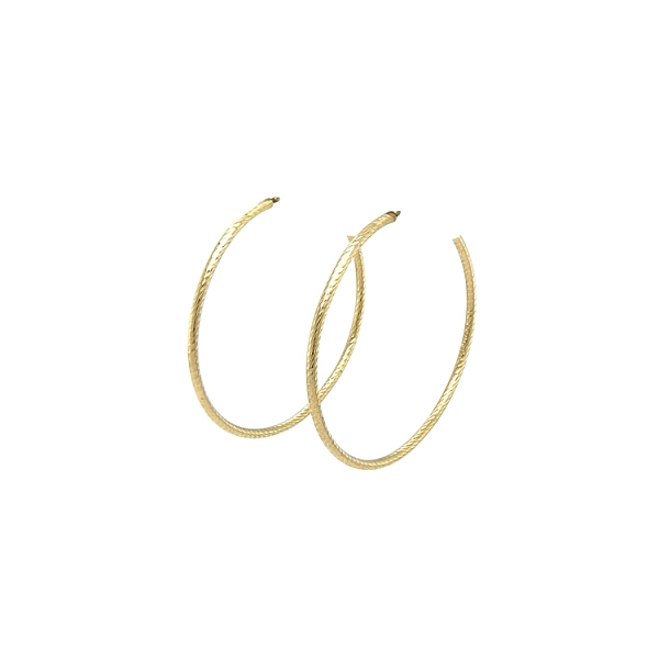 Gold Runde Ohrringe