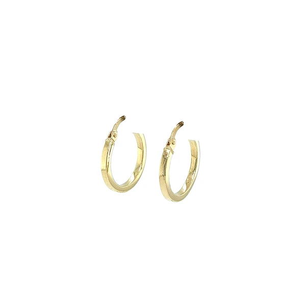 Gold Runde Ohrringe