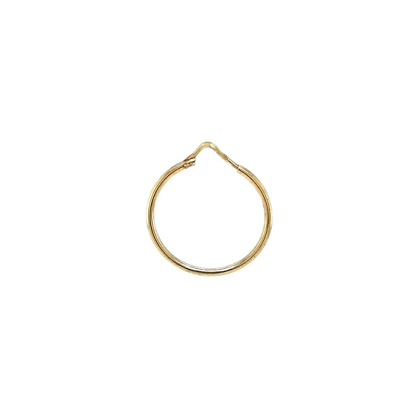 Gold Runde Ohrringe
