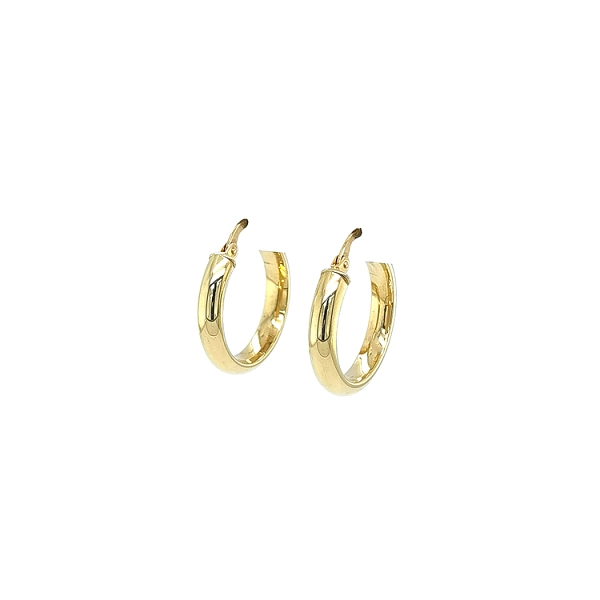 Gold Runde Ohrringe