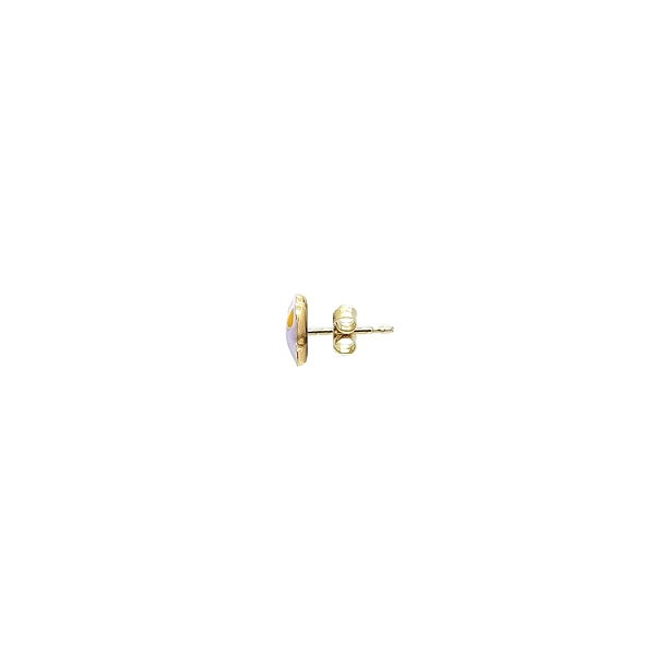 Gold-Pecek-Ohrringe Schmetterlinge