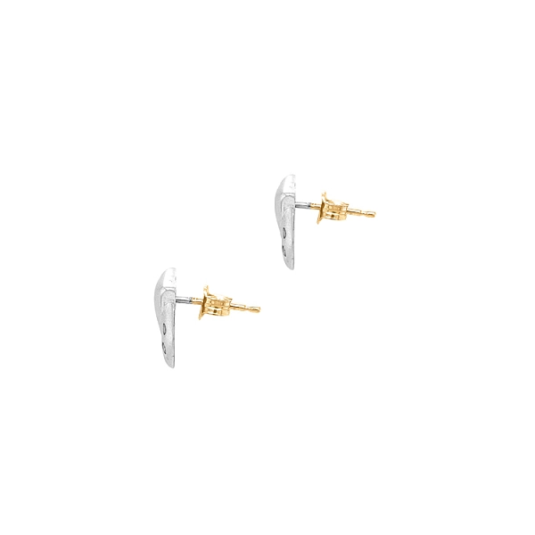 Gold-Ohrringe Ohrringe mit Zirkonen