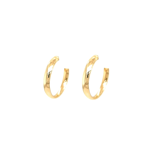 Gold Runde Ohrringe
