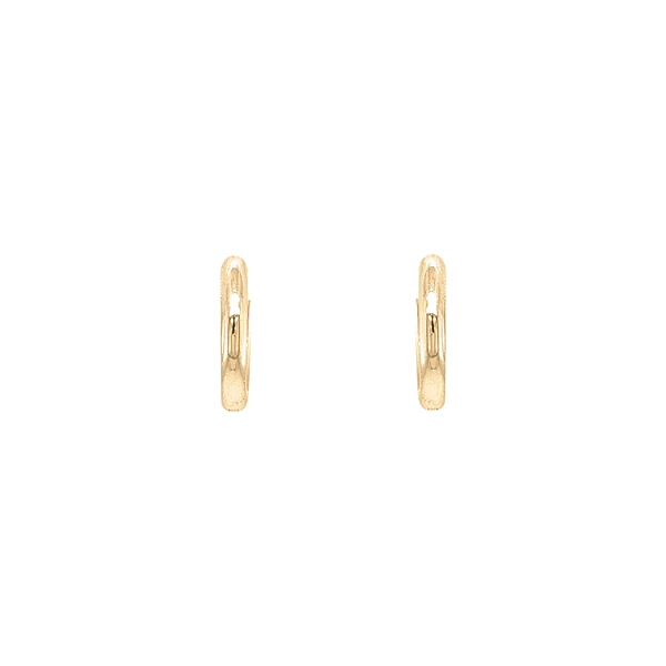 Gold-Ohrringe Kreise