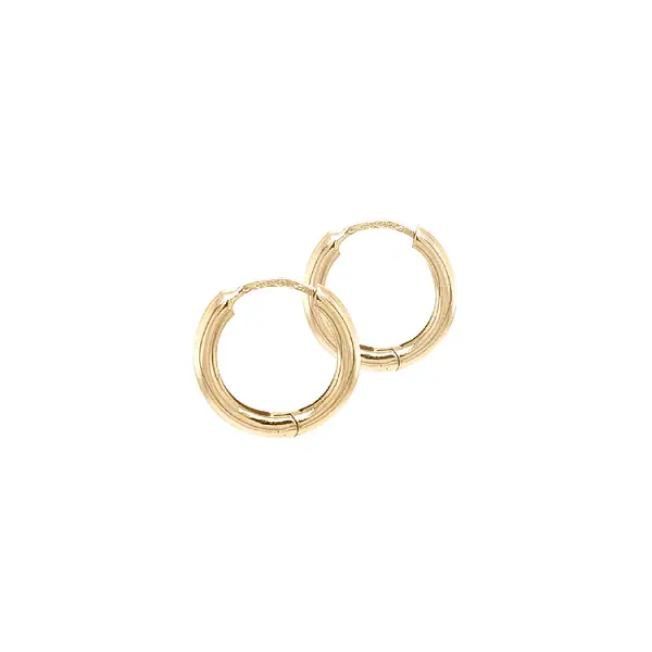 Gold-Ohrringe Kreise