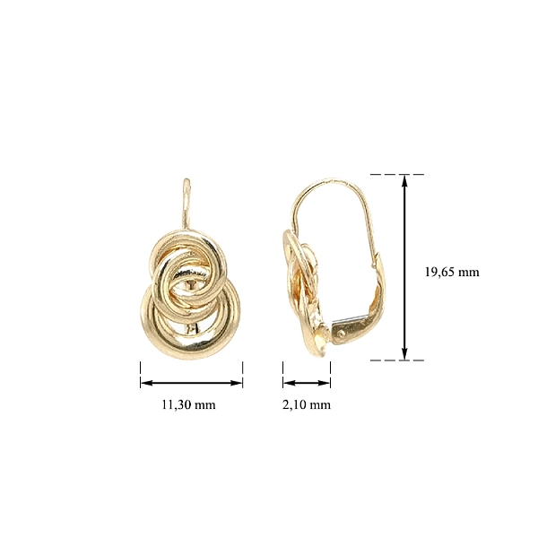 Gold-Ohrringe