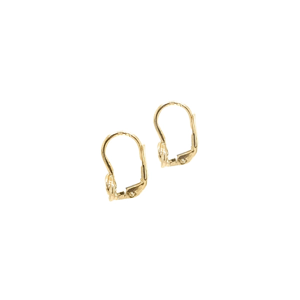 Gold-Ohrringe mit Zirkonen