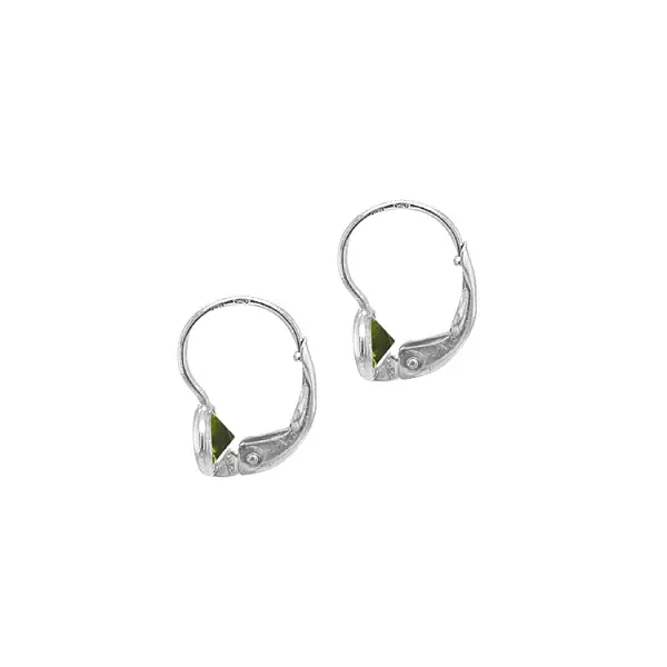 Gold-Ohrringe mit Zirkonen