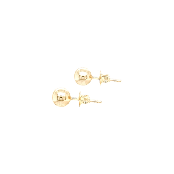 Gold-Ohrringe Perlen